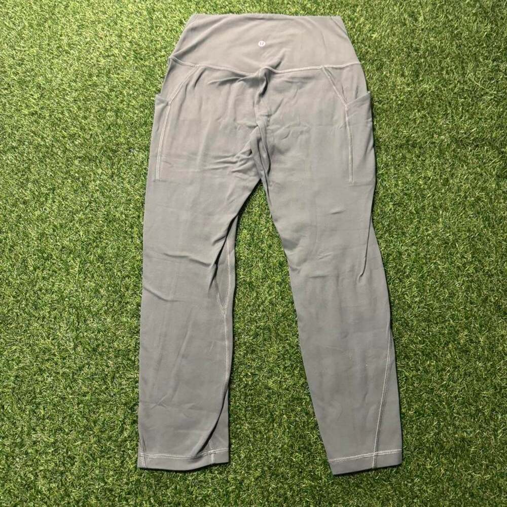 Lululemon gray leggings activewear athletic